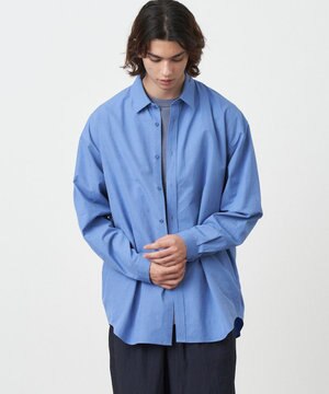 SHRINK BROAD | オーバーサイズシャツ - UNISEX