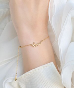  ラッキーレターブレスレット(ラブ)