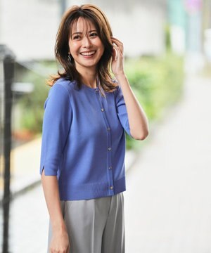  【アイスタッチ】ハーフスリーブ カーディガン