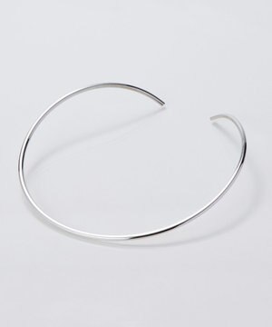  ルーセントラインチョーカー　シルバー/ネックレス/ネックカフ/40cm