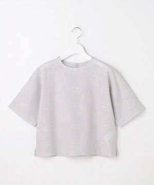  レースクロップド プルオーバー