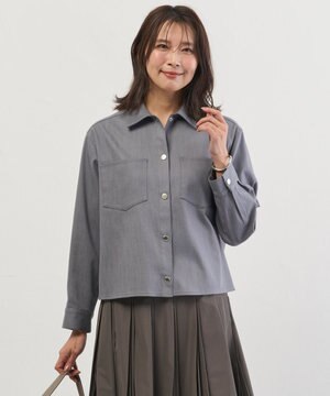  セルロースシャンブレー ジャケット