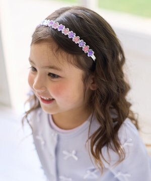  キラキラお花カチューシャ