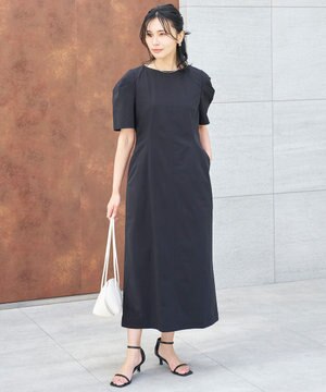  【mi-molletコラボ】FINE MOVE Iラインワンピース