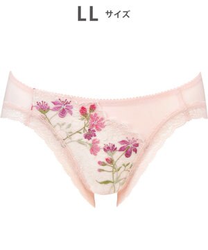  ショーツ 【リボンブラ】 BRB413とペア はきこみ丈あさめ やわらかく伸びる素材（バック） レディース PRA113 /ワコール