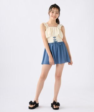  【repipi armario】編上げAライン水着