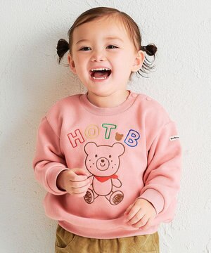  【80-110cm】【NEW Color Series】裏毛パイル素材 トレーナー