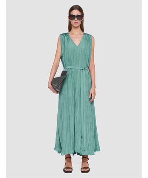  【洗える】ハボタイ　シルクドレス