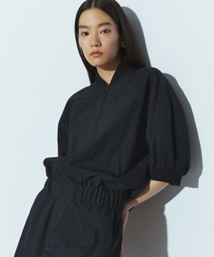 【ReNAVE　撥水機能・UVカット・透湿・接触冷感・洗える】ナイロンタスランブルゾン