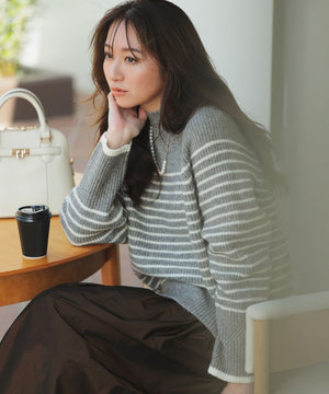  ハイネックAir ニット