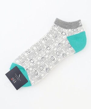  【MEN】総ロゴ アンクルソックス