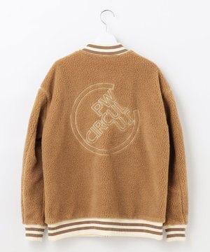  【WOMEN】【撥水/防風】リバーシブル ボア ジップアップ ブルゾン