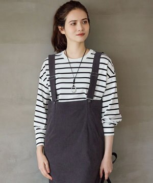  【SLOW/一部店舗限定】2WAYデザイン TEE