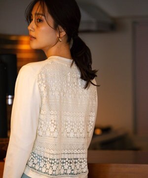  【WEB限定・2SET】バックレースツインセット