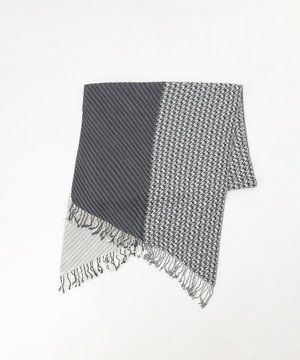  シルクカシミヤ　プリーツストール