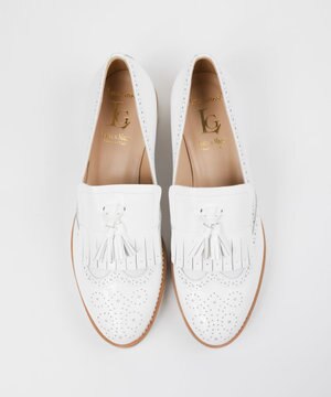  【LucaGrossi/ルカグロッシ】メダリオンタッセルローファー/B778M-RS