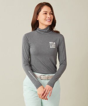  定番あたたかインナー【WOMEN】エニワイズ無地 カットソー