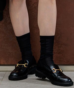  シアー クルーソックス