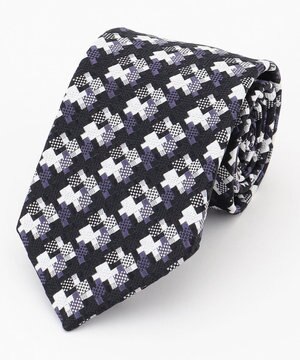  テクノハウンドトゥース　ネクタイ