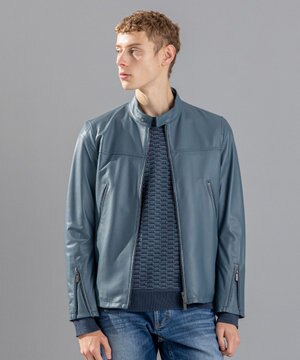  【LEON 2月号掲載】ライトラムナッパレザー　シングルライダース