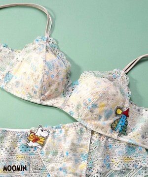  【ムーミン】 MOOMIN * une nana cool  364 レース ノンワイヤーブラ