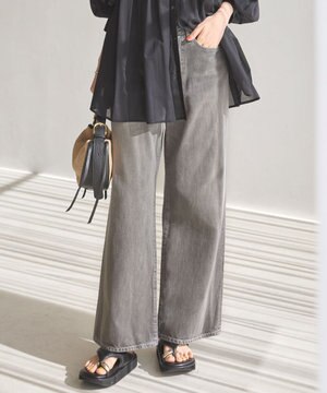  【SLOW/一部店舗限定】ワイドシルエット デニム パンツ