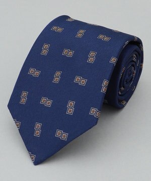  日本縫製/オリジナル柄【Fermo Fossati】ネクタイ_小紋柄