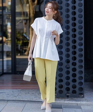  【撥水・接触冷感・UVカット】コンフォートイージー テーパードパンツ