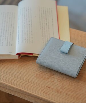 【ミニ財布/バイカラー/本革】noble 二つ折れウォレット