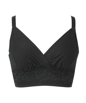  【BRADELIS NewYork peace】ハイブリッドハートカップブラ23 締め付け感の少ないノンワイヤー補整ブラ 補正