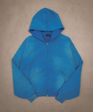  ショートZIPパーカー