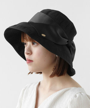 【サイズ調整可】POINT OF RIBBON BRAIDHAT 帽子