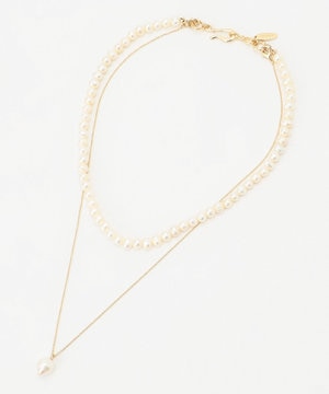 2連パールネックレス