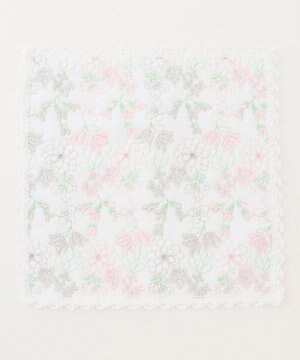  ELEGANCE FLOWER TOWELCHIEF ハンカチ