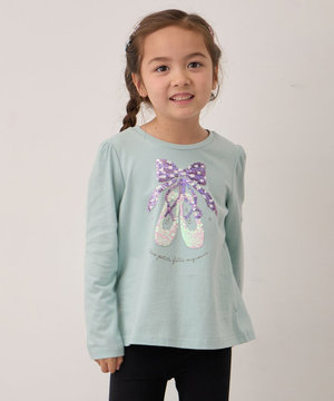 ミラクルスパンコール 長袖Tシャツ