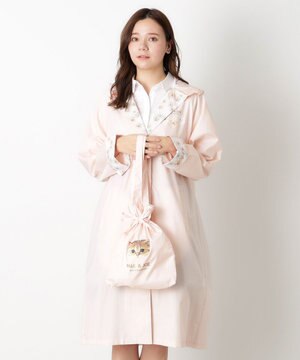  【バッグ付】ポール & ジョー (PAUL & JOE　ACCESSOIRES) レインコート ポンジークリザンテーム