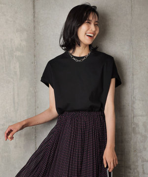 【ONWARD MAG】ボリュームコットン フレンチスリーブ TEE