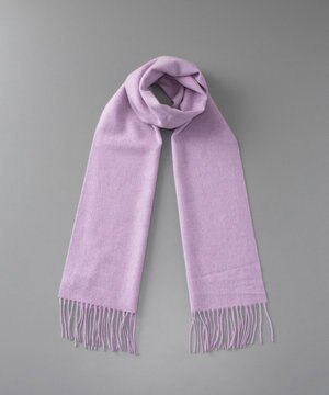  LANVIN COLLECTION ランバン コレクション カシミヤ 無地マフラー（幅30cm)