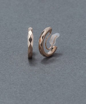  〈痛くないシリーズ/金属アレルギー対応〉スパークフープライトフィットイヤリング 定番/シンプル/フープイヤリング