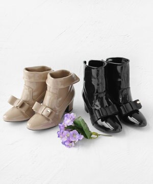 【晴雨兼用】STEP OF RIBBON 2WAY RAINBOOTS レインブーツ