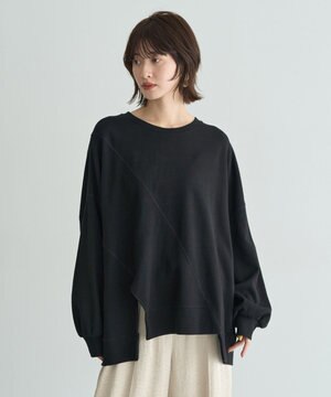  アシメデザインプルオーバー