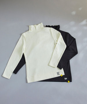 MADE WITH ねずみのANDY 綿混裏起毛あったかシャツ