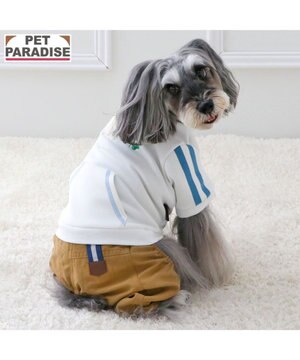  ペットパラダイス トレーナー パンツつなぎ 《ホワイト》 小型犬