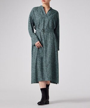  Horseshoe Leopard プリント ワンピース