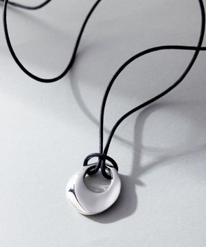  メタルリングトップ ネックレス