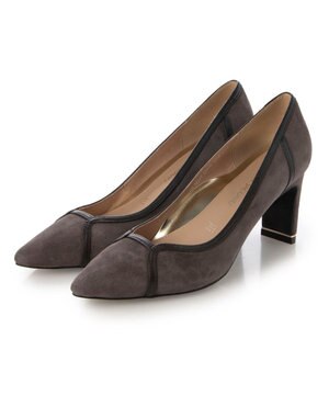  <MODE ET JACOMO>異素材コンビポインテッドトゥパンプス