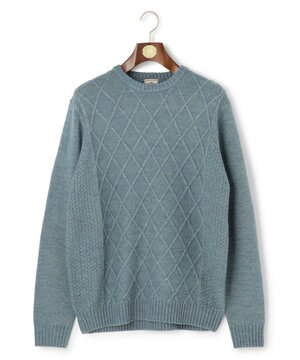  【WEB・一部店舗限定】ケーブルクルーネック ニット