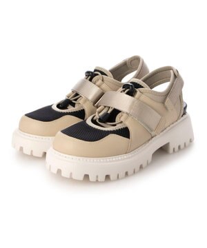  <ing>厚底スニーカーサンダル