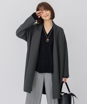  コンプレストパイル コーディガン