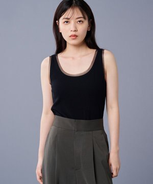 チュールコンビ タンクトップ（uncrave STANDARD）